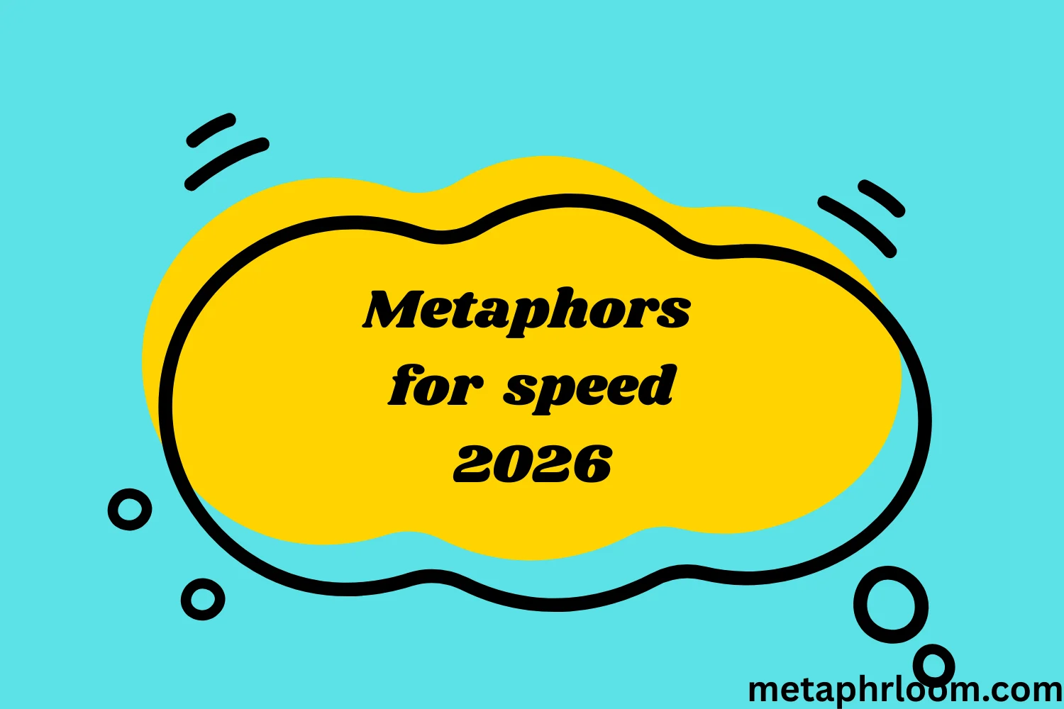 Metaphors for Speed
