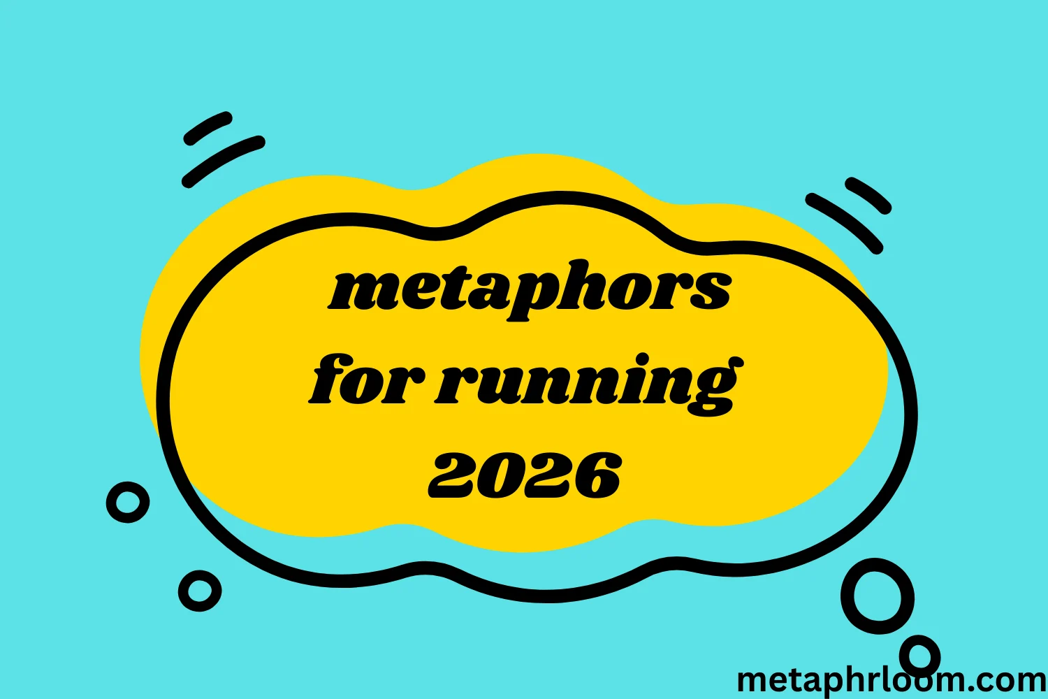metaphors for running