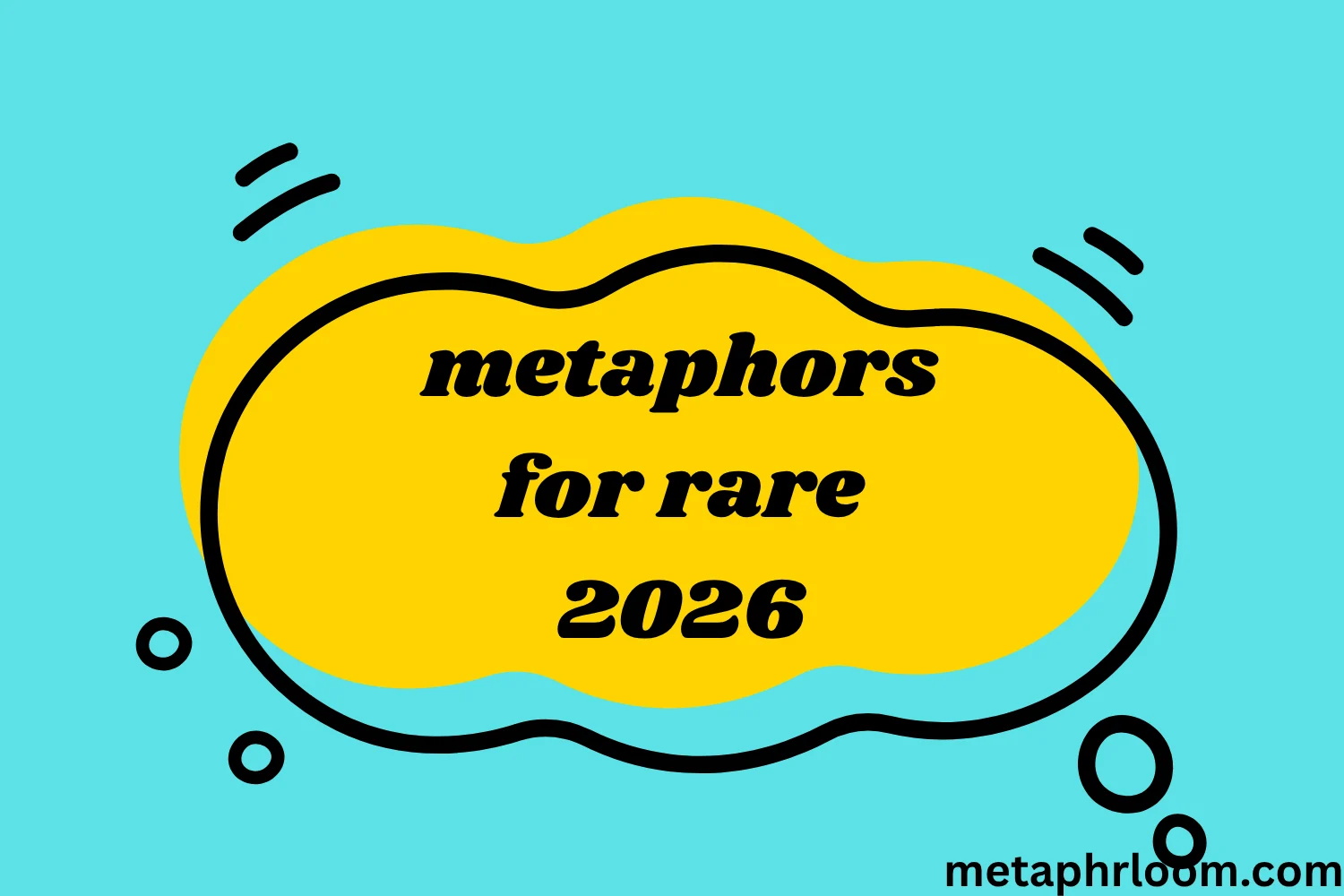 metaphors for rare