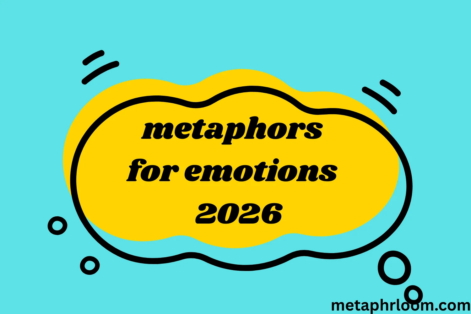 metaphors for emotions