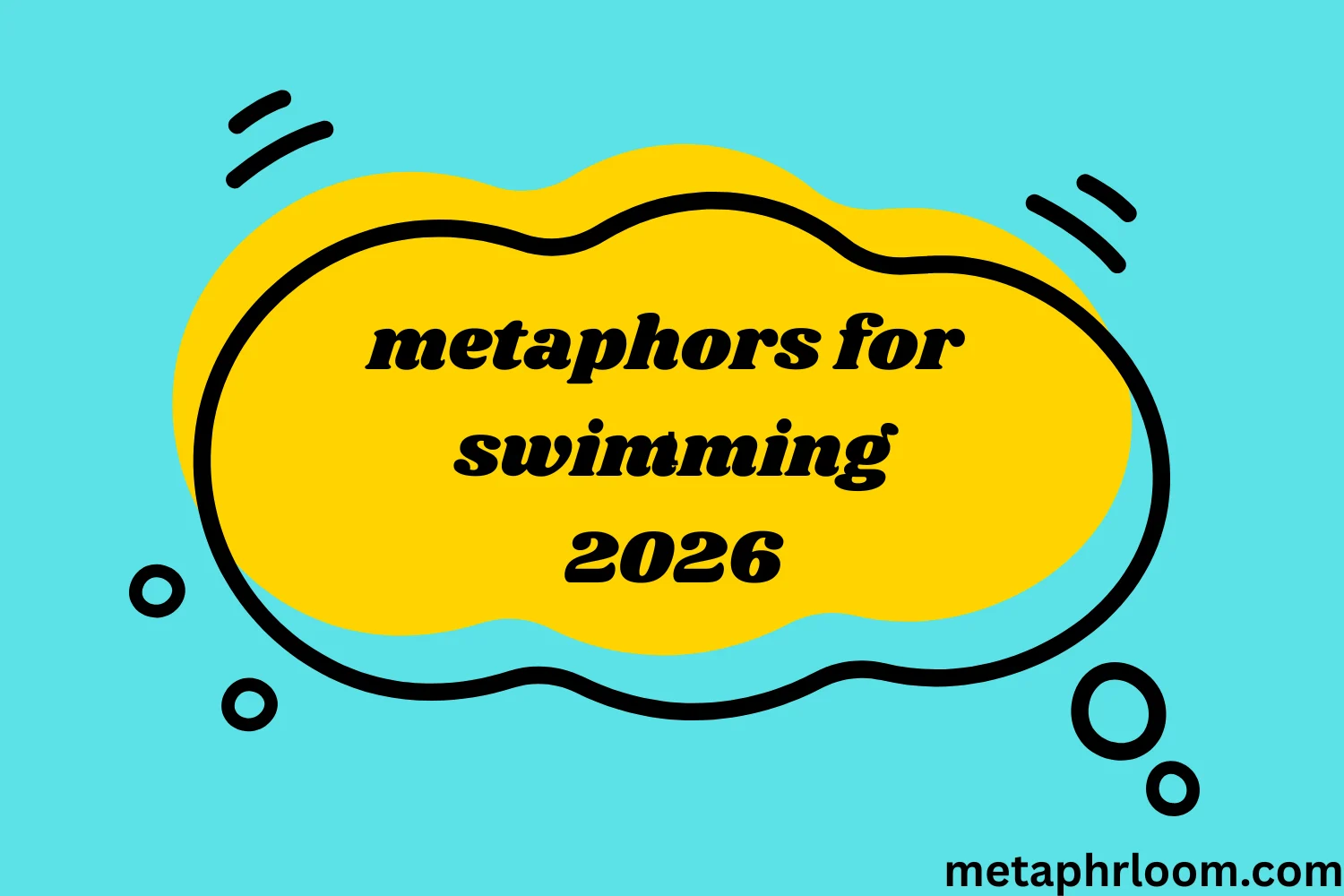 metaphors for swimming