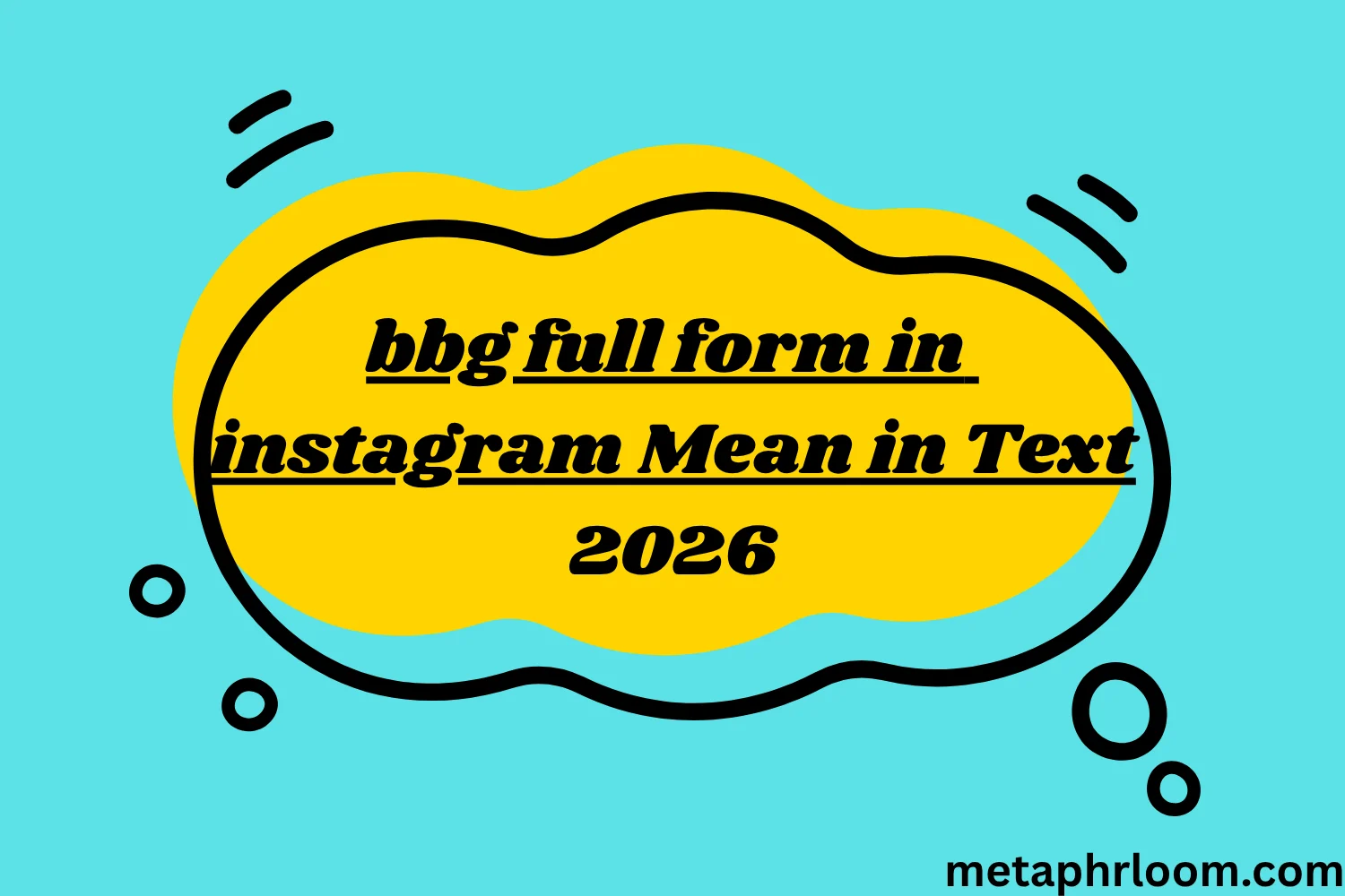 bbg full form in instagram Mean in Text