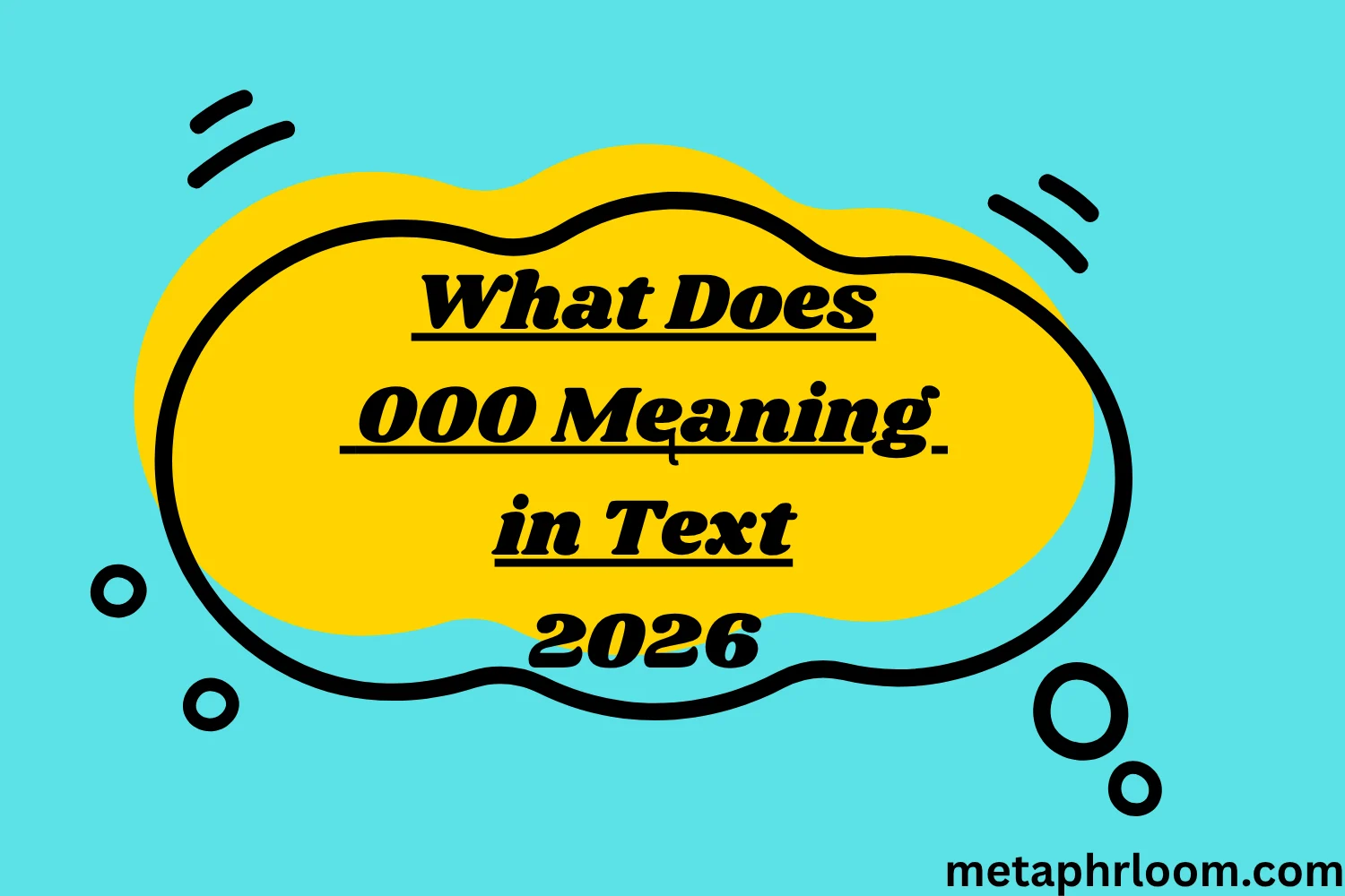 What Does OOO Meaning in Text