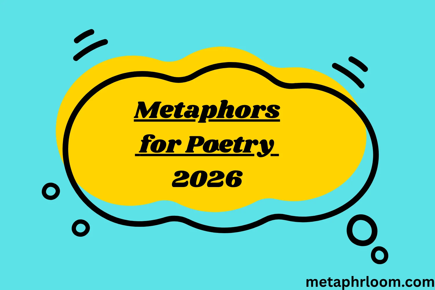Metaphors for Poetry
