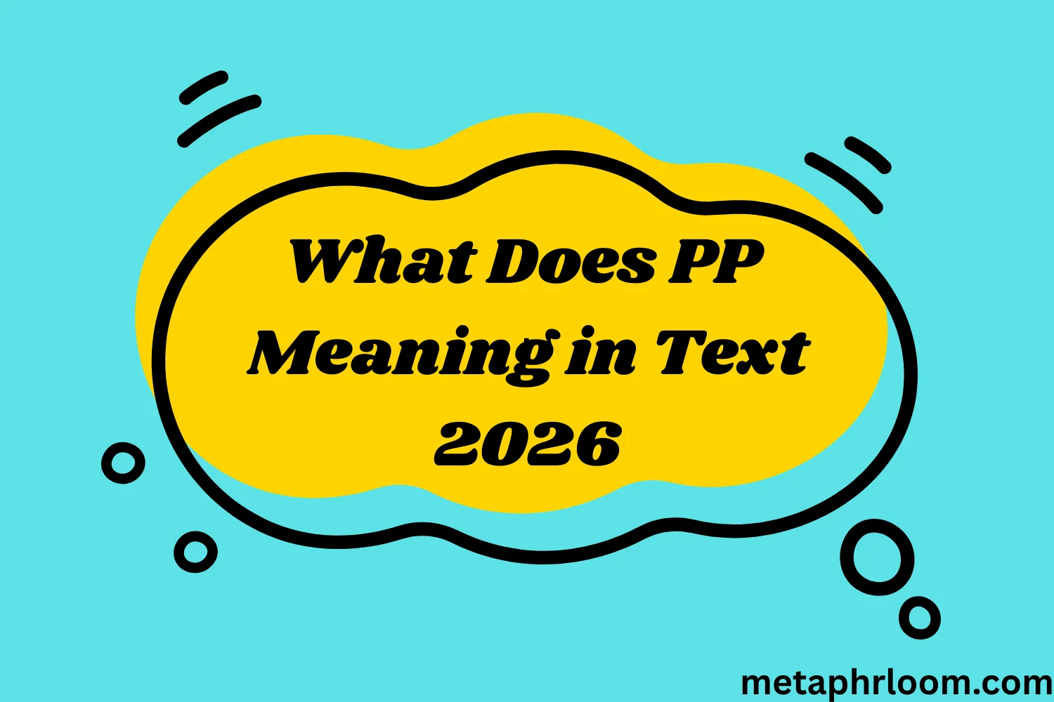 What Does PP Meaning in Text Mean