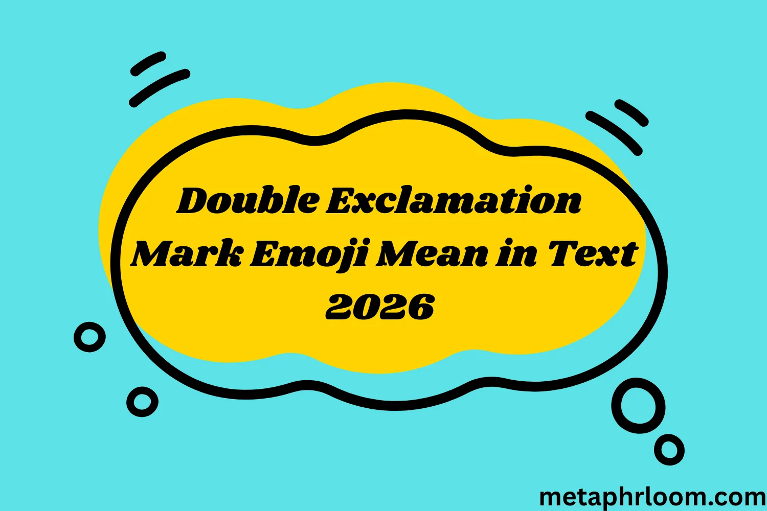 Double Exclamation Mark Emoji Mean in Text