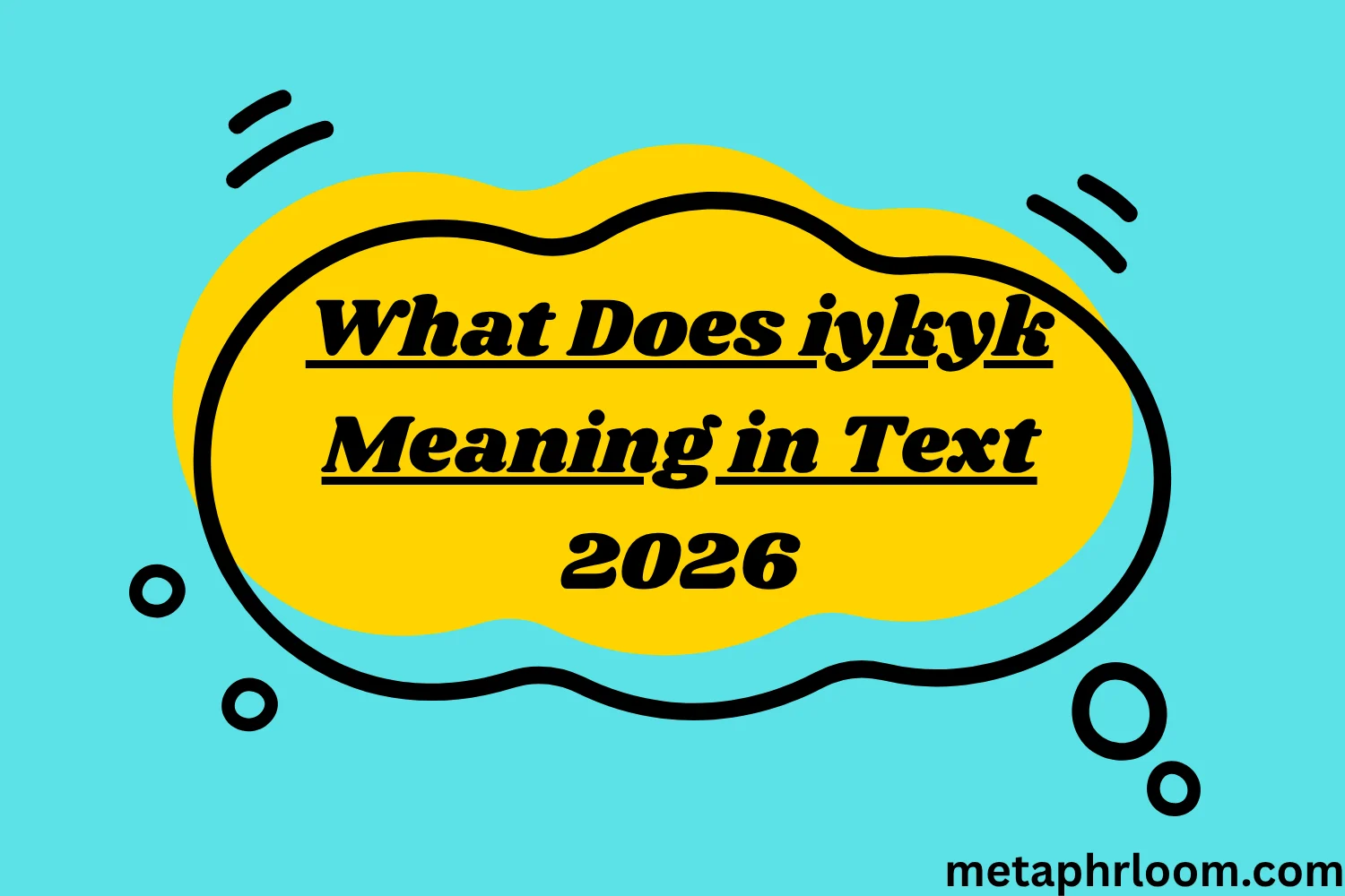 What Does iykyk Meaning in Text
