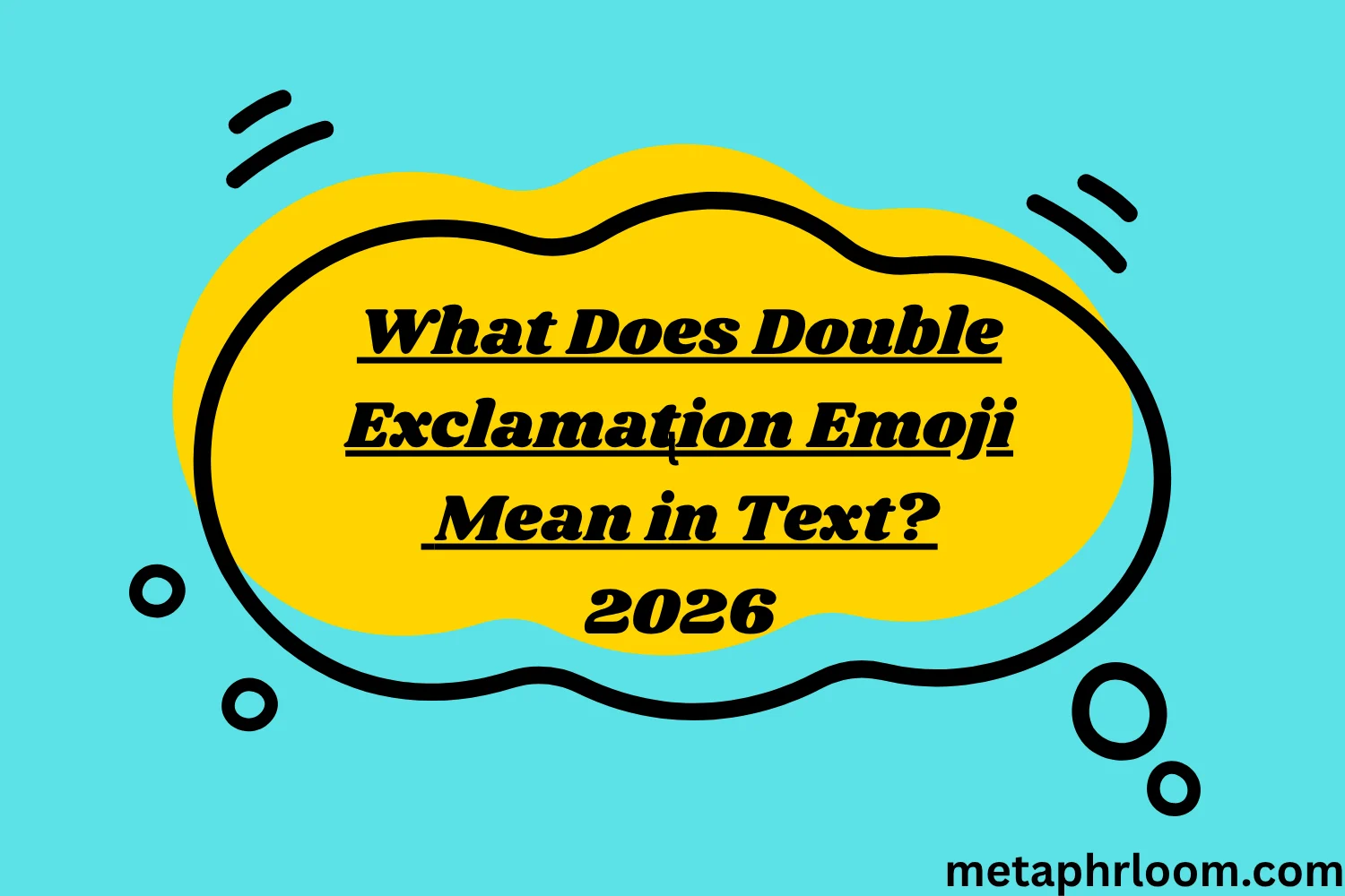 What Does Double Exclamation Emoji Mean in Text?
