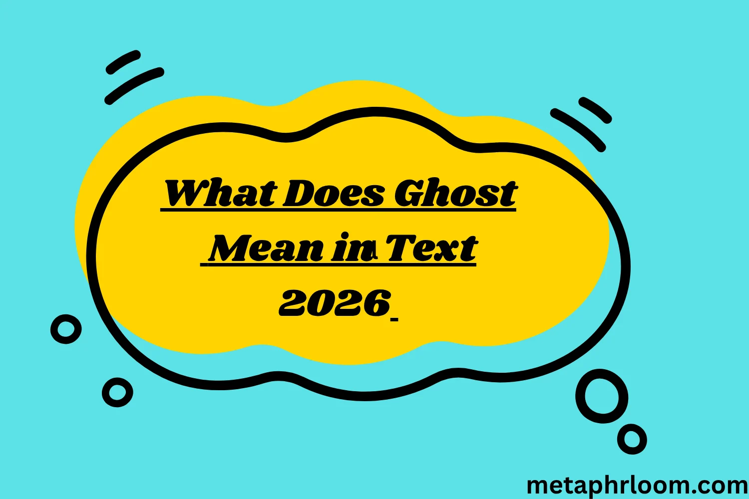 What Does Ghost Mean in Text