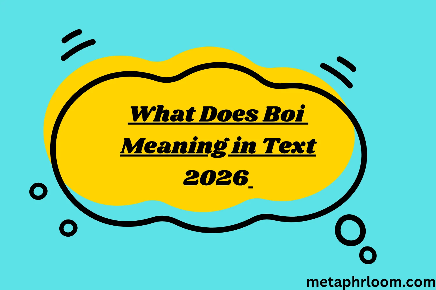 What Does Boi Meaning in Text