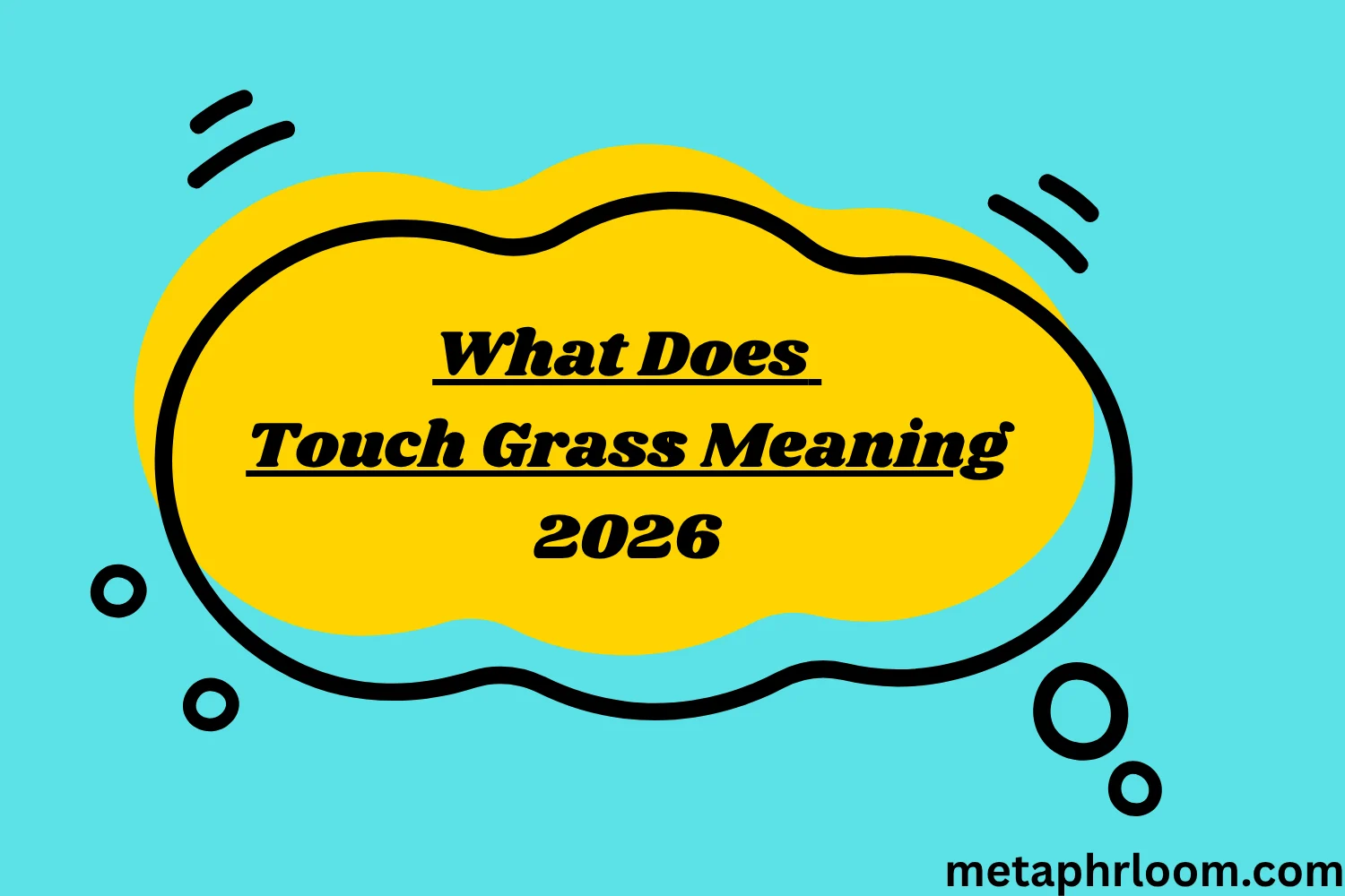 What Does Touch Grass Meaning
