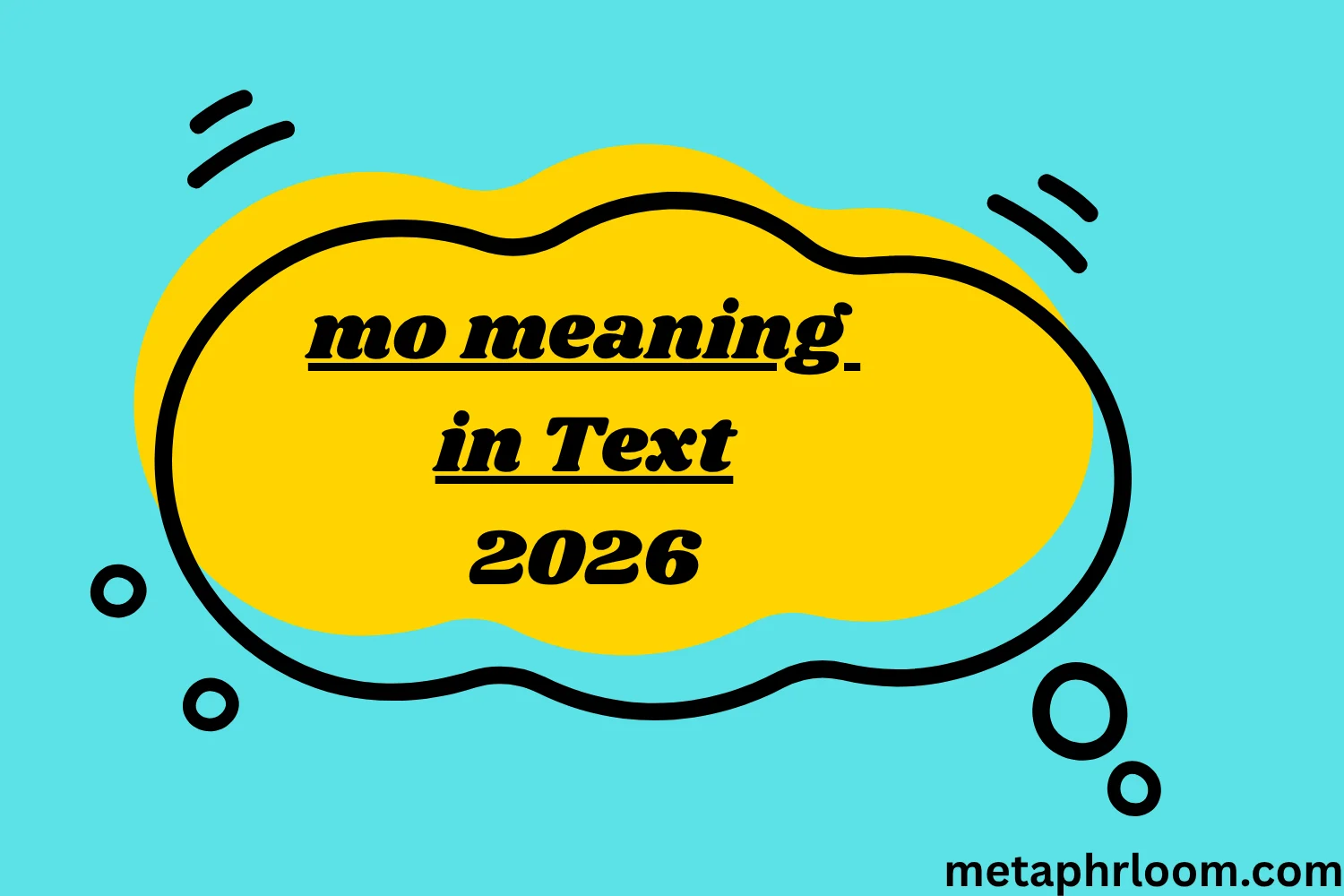 mo meaning in Text