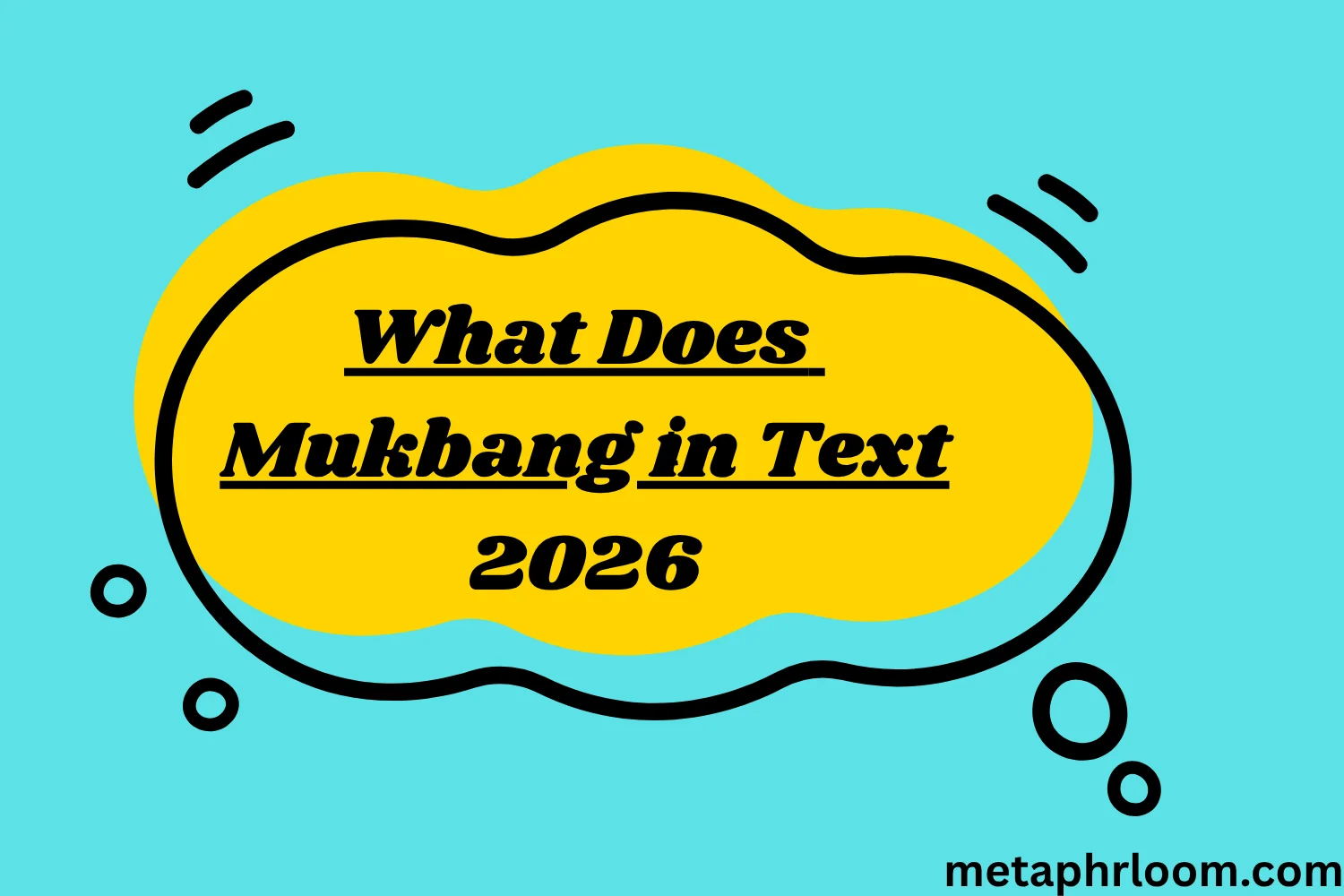 What Does Mukbang in Text