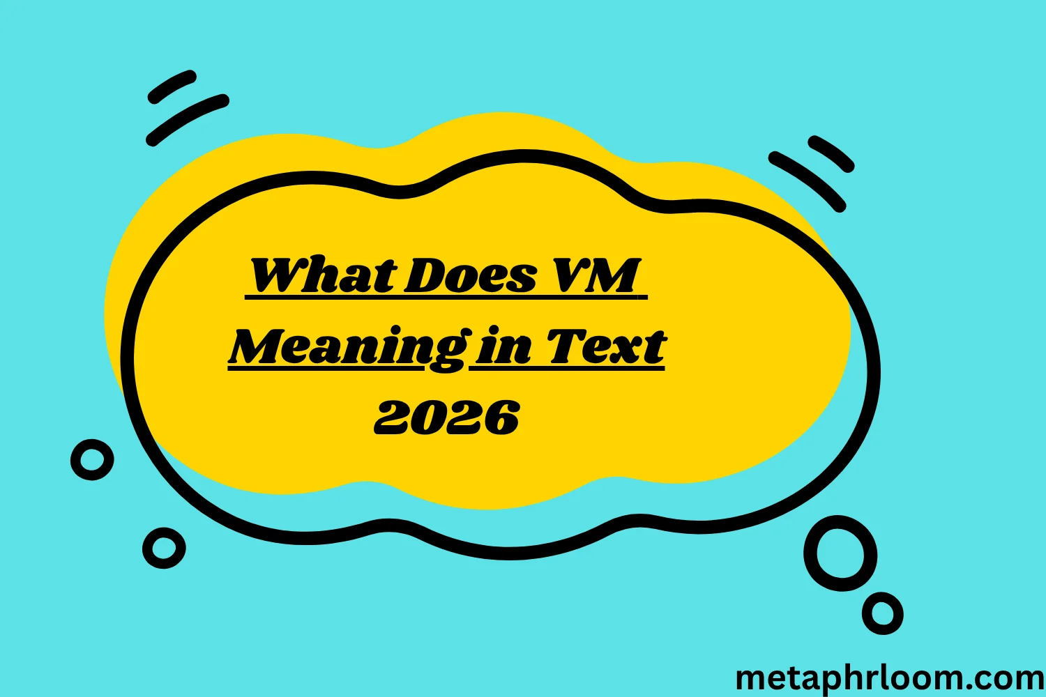 What Does VM Meaning in Text