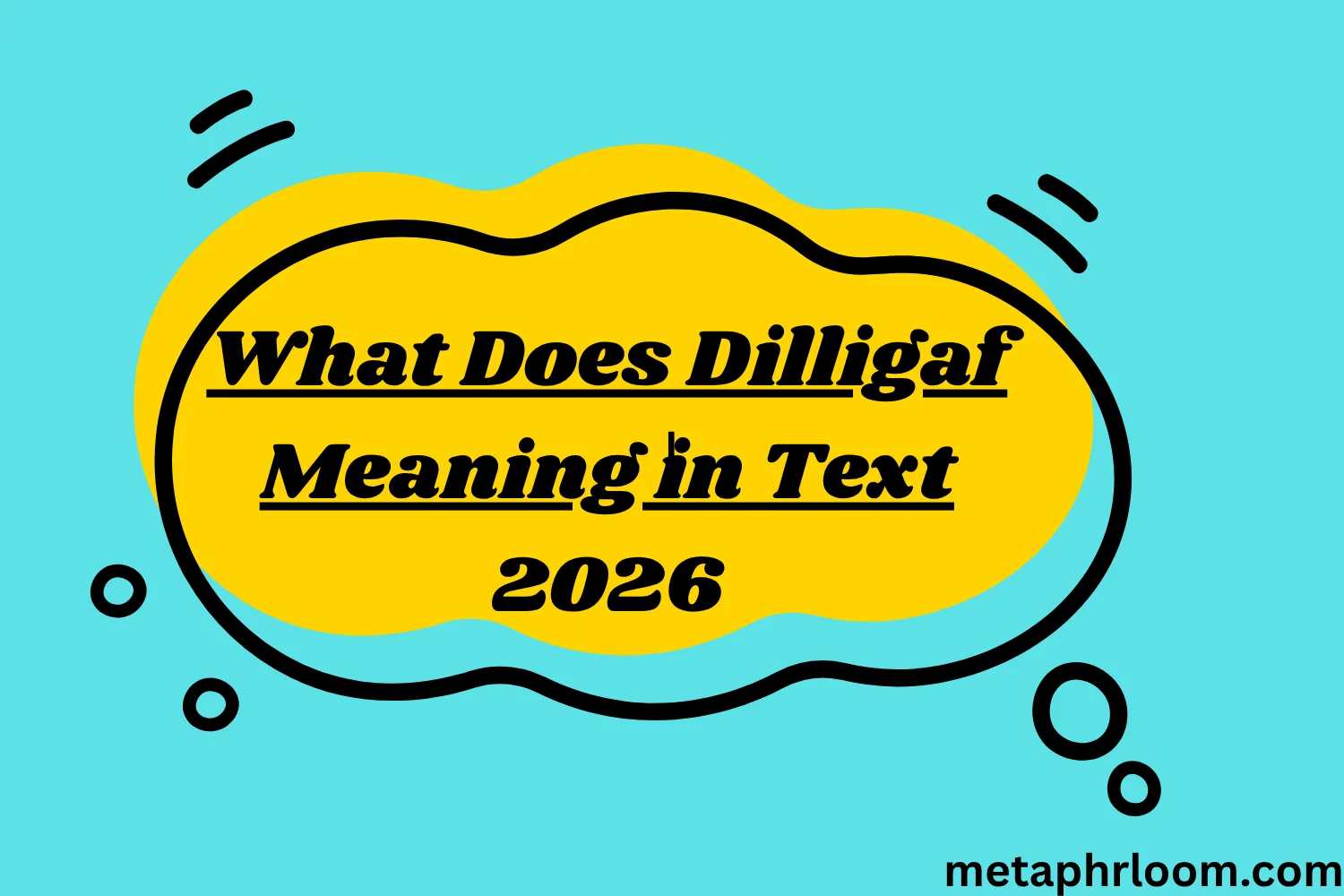 What Does Dilligaf Meaning in Text