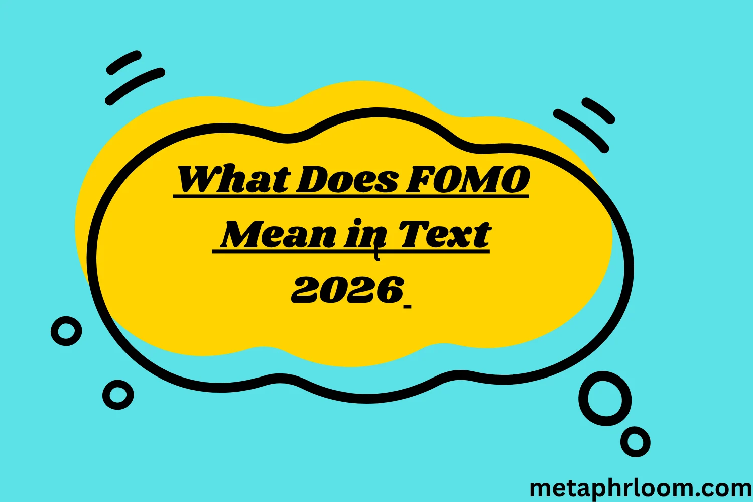 What Does FOMO Mean in Text